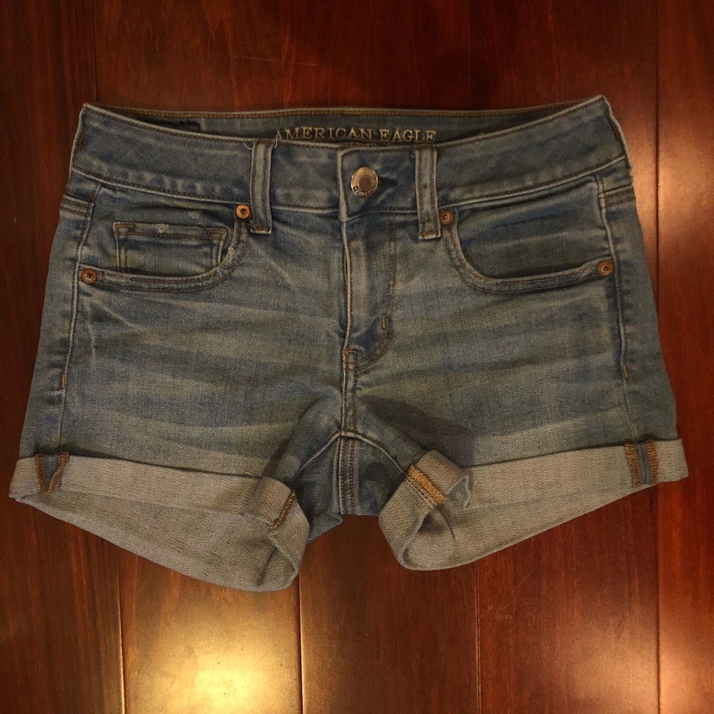 American Eagle midi shorts